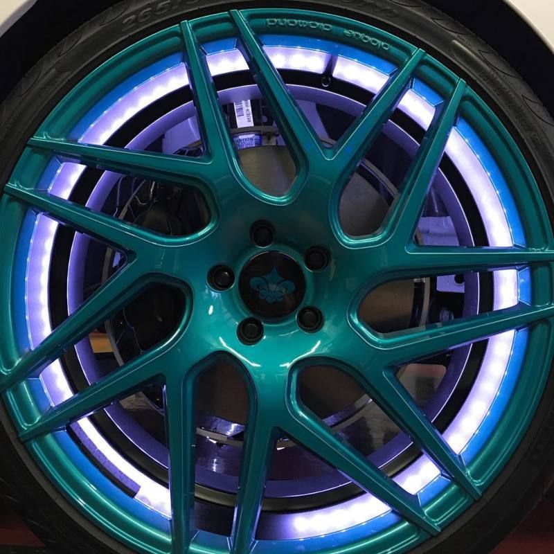 ORACLE Lighting 4210-334 - ORL4210-334 - Oracle LED Illuminated Wheel Rings - ColorSHIFT - 15in. - ColorSHIFT No Remote - Shipped in Europe - Tuningsupply.com