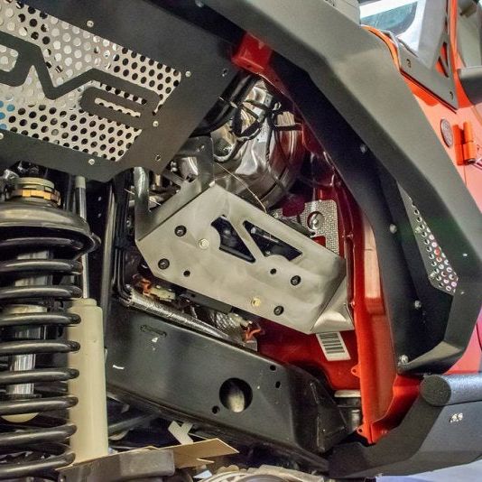 DV8 Offroad CMJL-01 - DVECMJL-01 - DV8 Offroad 2018+ Jeep JL / JT Engine Bay Compressor Mount - Shipped in Europe - Tuningsupply.com