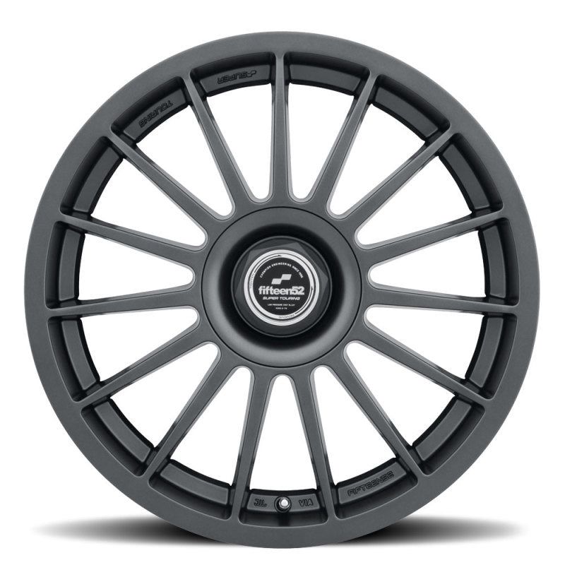 fifteen52 STPFG-98558+45 - FFTSTPFG-98558+45 - fifteen52 Podium 19x8.5 5x108/5x112 45mm ET 73.1mm Center Bore Frosted Graphite Wheel - Shipped in Europe - Tuningsupply.com