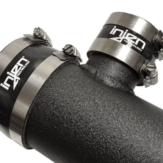 Injen PF1953WB - INJPF1953WB - Injen 16-19 Nissan Titan 5.6L Wrinkle Black Power-Flow Air Intake System - Shipped in Europe - Tuningsupply.com