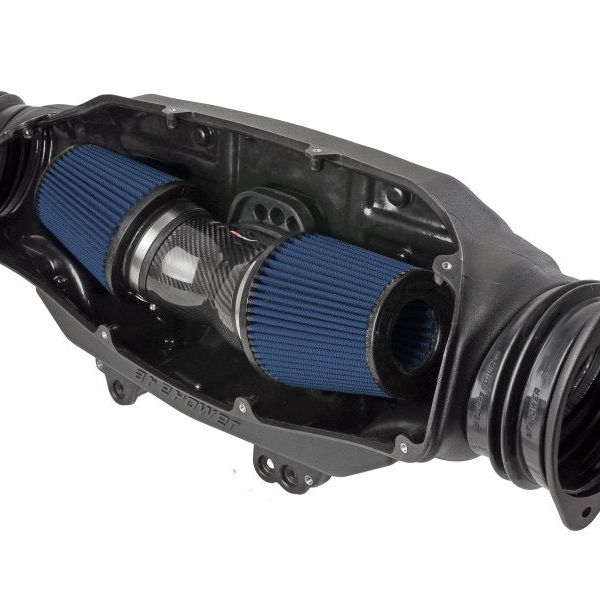 aFe 58-10007R - AFE58-10007R - aFe Black Series Carbon Fiber Pro 5R Air Intake System 2020 Chevrolet Corvette C8 V8 6.2L - Shipped in Europe - Tuningsupply.com
