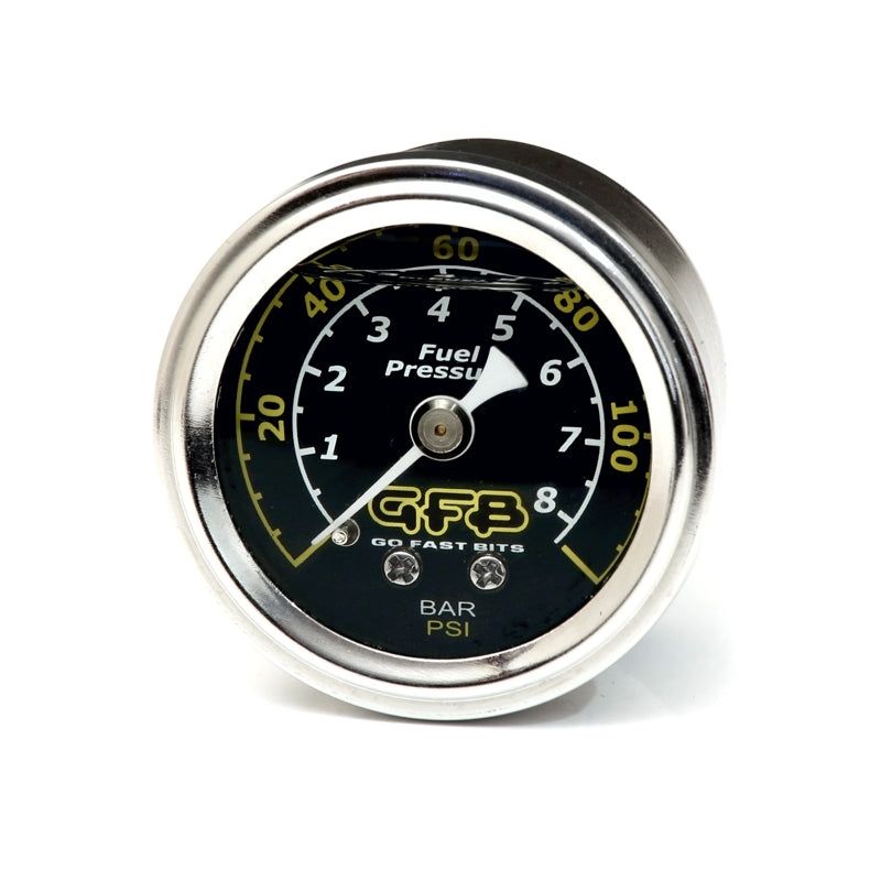 Go Fast Bits 5730 - GFB5730 - GFB Fuel Pressure Gauge (Suits 8050/8060) 40mm 1-1/2in 1/8MPT Thread 0-120PSI - Shipped in Europe - Tuningsupply.com