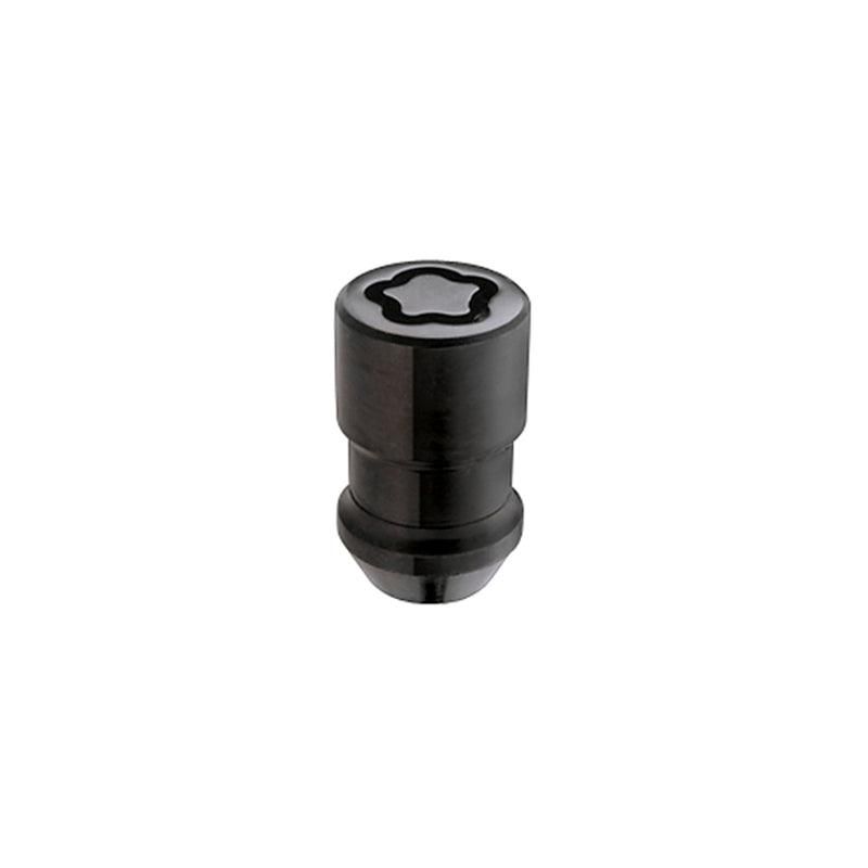 McGard 24526 - MCG24526 - McGard Wheel Lock Nut Set - 5pk. (Cone Seat) M12X1.5 / 3/4 Hex / 1.46in. Length - Black - Shipped in Europe - Tuningsupply.com
