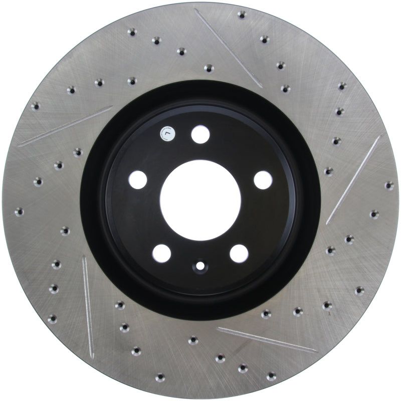 Stoptech 127.33134L - STO127.33134L - StopTech Slotted & Drilled Sport Brake Rotor - Shipped in Europe - Tuningsupply.com