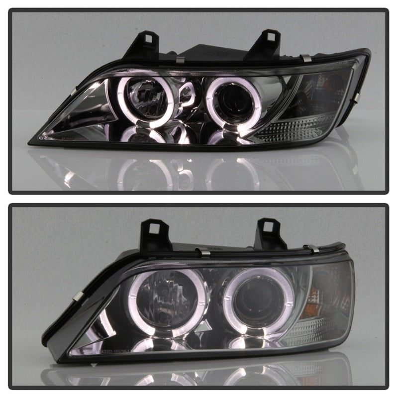 SPYDER 5009104 - SPY5009104 - Spyder BMW Z3 96-02 Projector Headlights LED Halo Smoke High H1 Low H1 PRO-YD-BMWZ396-HL-SM - Shipped in Europe - Tuningsupply.com