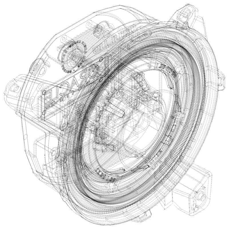 ORACLE Lighting 5839-504-PAU - ORL5839-504-PAU - Oracle Jeep Wrangler JL Oculus Bi-LED Projector Headlights- Graphite Metallic - 5500K - Shipped in Europe - Tuningsupply.com