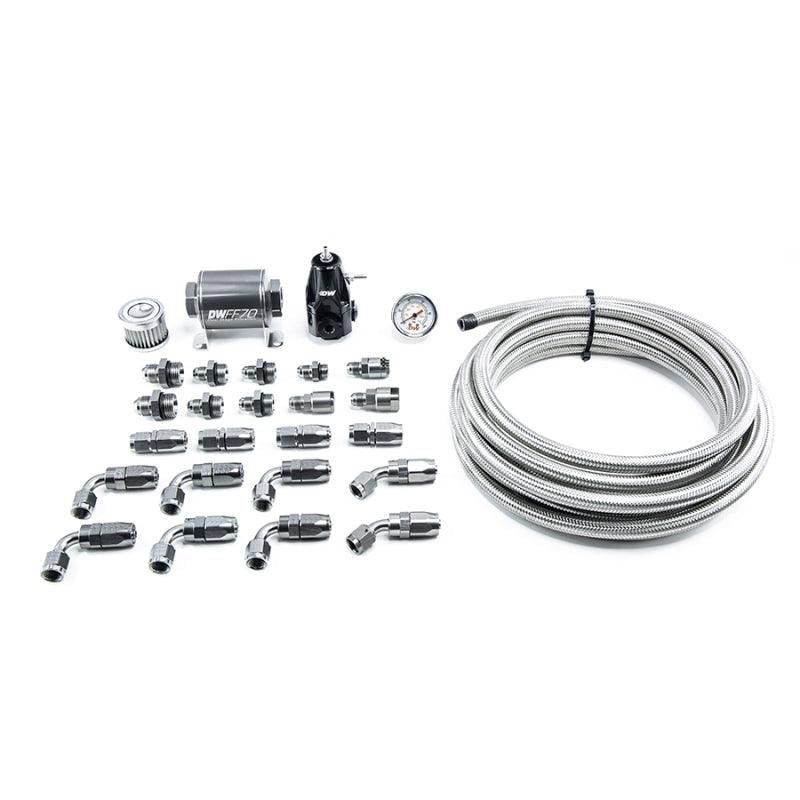 DeatschWerks 6-607 - DWK6-607 - DeatschWerks 01-15 Honda Civic DW400 Pump Module Return Plumbing Kit w/CPE Fuel Lines - Shipped in Europe - Tuningsupply.com