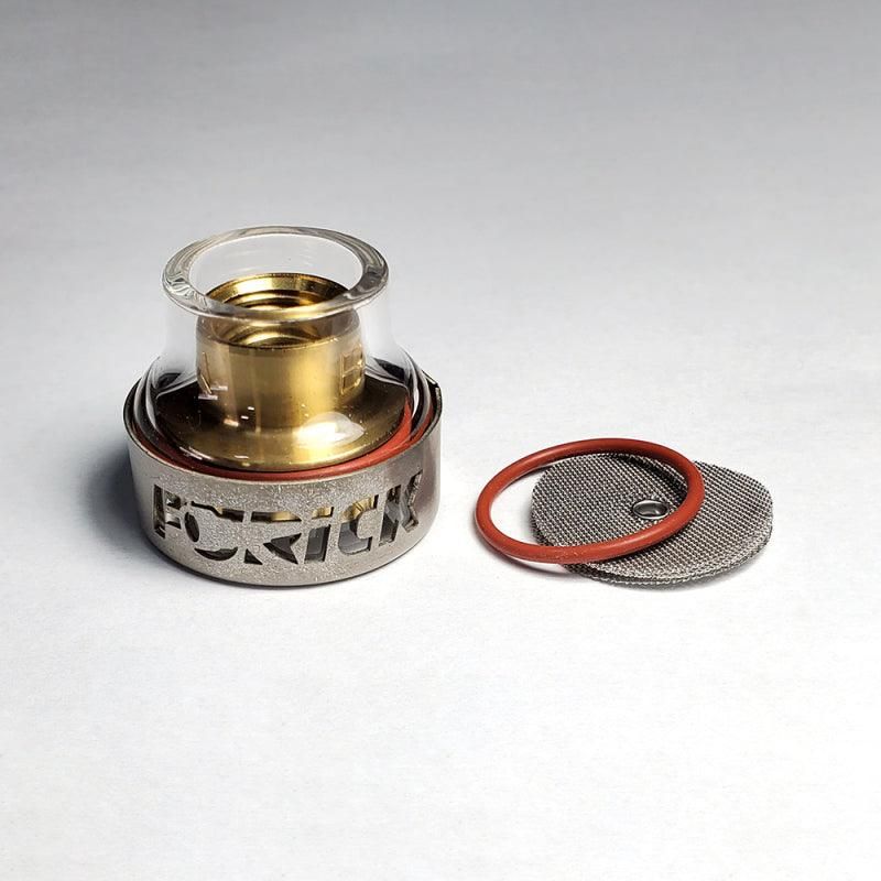 Ticon 901-01012-1621 - TIC901-01012-1621 - Ticon Industries Furick Cup BBW Number 16 Pyrex Cup Kit Titanium Cover - Shipped in Europe - Tuningsupply.com