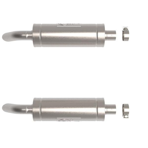 aFe 49-36501 - AFE49-36501 - aFe 02-08 Mercedes-Benz G500 L6-3.0L (tt) Vulcan Series 2.5in 304 SS Cat-Back Exhaust System - Shipped in Europe - Tuningsupply.com