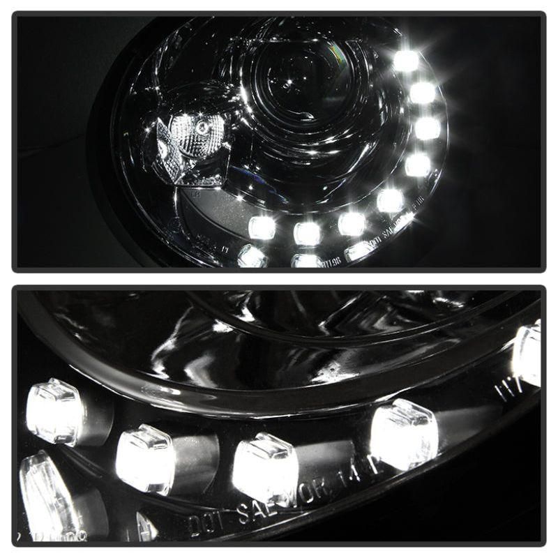 SPYDER 5080554 - SPY5080554 - Spyder Volkswagen Beetle 1998-2005 Projector Headlights DRL Chrome PRO-YD-VB98-DRL-C - Shipped in Europe - Tuningsupply.com