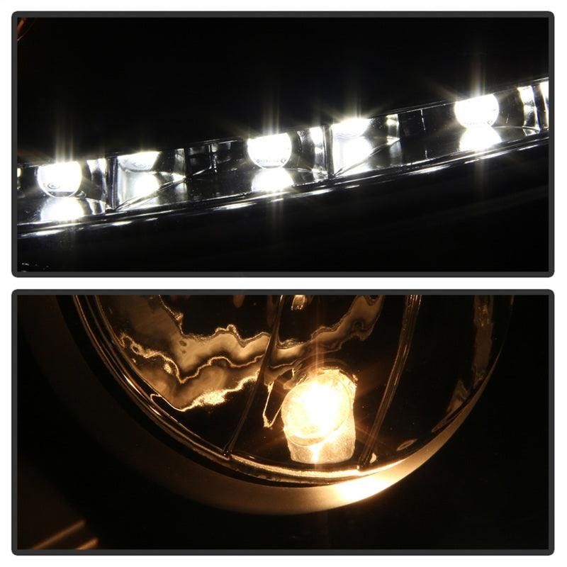 SPYDER 5017529 - SPY5017529 - Spyder Volkswagen GTI 06-09/Jetta 06-09 Xenon/HID Model Only - DRL Black PRO-YD-VG06-HID-DRL-BK - Shipped in Europe - Tuningsupply.com