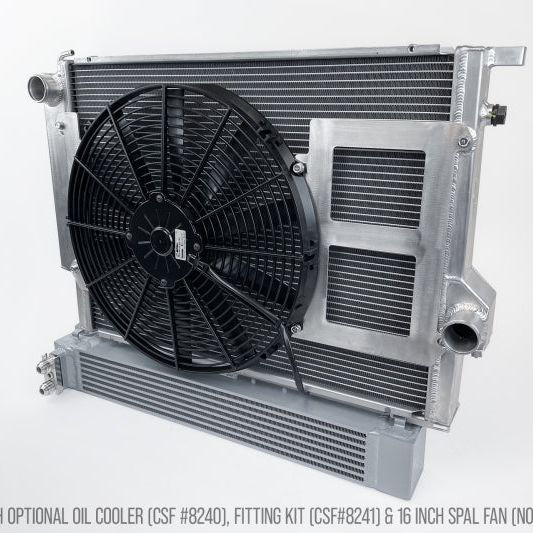 CSF 7211 - CSF7211 - CSF BMW S54 Swap Into E36 / E46 Chassis High Performance Radiator - Shipped in Europe - Tuningsupply.com