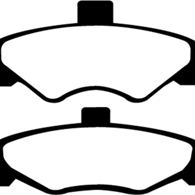 EBC DP41323R - EBCDP41323R - EBC 98-02 Chevrolet Camaro (4th Gen) 3.8 Yellowstuff Rear Brake Pads - Shipped in Europe - Tuningsupply.com