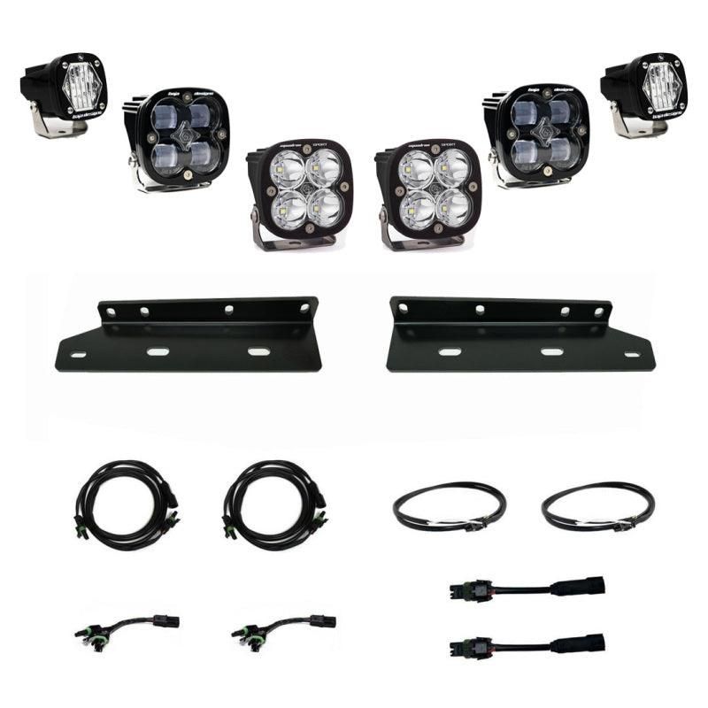 Baja Designs 448055 - BAJ448055 - Baja Designs 2021+ Ford Raptor Aftermarket Pro Fog Pocket SAE Kit - Shipped in Europe - Tuningsupply.com