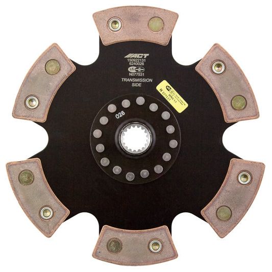 ACT 6240026 - ACT6240026 - ACT 2003 Dodge Neon 6 Pad Rigid Race Disc - Shipped in Europe - Tuningsupply.com