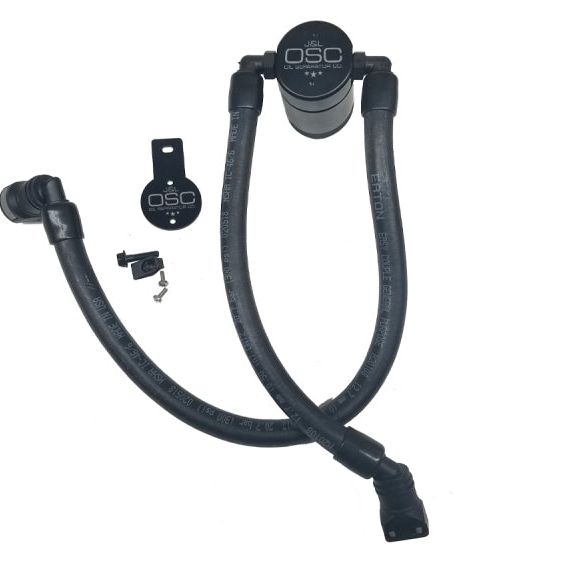 J&L 3023P-B - JLT3023P-B - J&L 10-18 Ford Taurus Sho EcoBoost V6 Passenger Side Oil Separator 3.0 - Black Anodized - Shipped in Europe - Tuningsupply.com