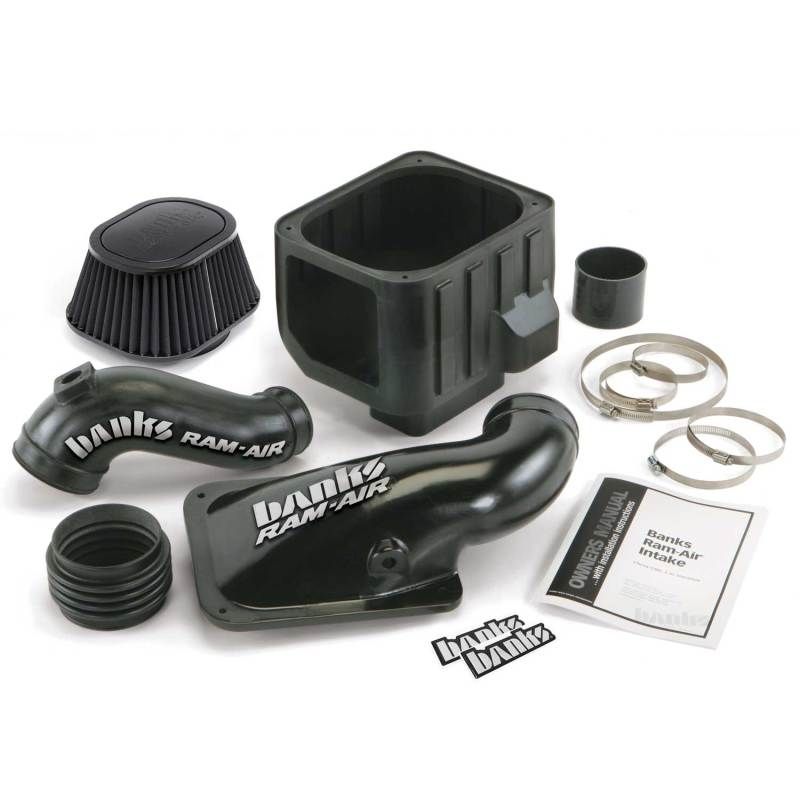 Banks Power 42132-D - GBE42132-D - Banks Power 01-04 Chevy 6.6L LB7 Ram-Air Intake System - Dry Filter - Shipped in Europe - Tuningsupply.com