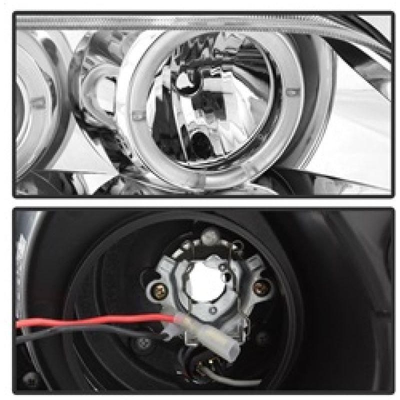 SPYDER 5009098 - SPY5009098 - Spyder BMW Z3 96-02 Projector Headlights LED Halo Chrome High H1 Low H1 PRO-YD-BMWZ396-HL-C - Shipped in Europe - Tuningsupply.com
