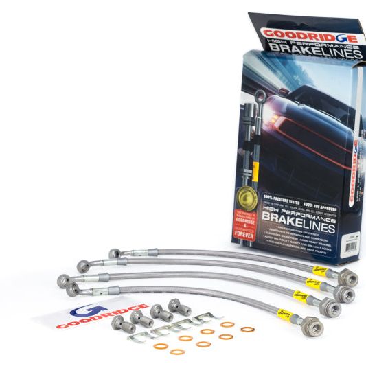 Goodridge 12203 - GRI12203 - Goodridge 88-92 Corvette Brake Lines (All Models) - Shipped in Europe - Tuningsupply.com