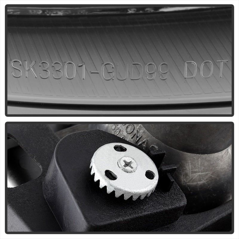 SPYDER 5009357 - SPY5009357 - Spyder GMC Sierra 1500/2500/3500 99-06 Projector Headlights LED Halo LED Black PRO-YD-CDE00-HL-BK - Shipped in Europe - Tuningsupply.com