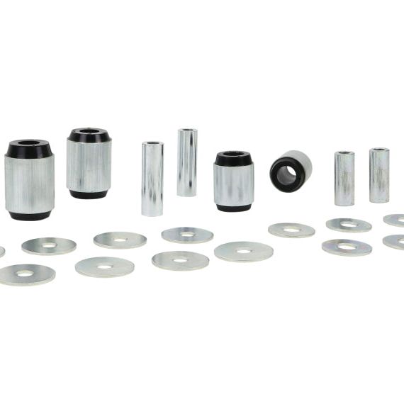Whiteline W53312 - WHLW53312 - Whiteline Plus 02-09 Lexus GX470 / 06+ Toyota FJ Cruiser Fr C/A - Lwr Inner Front & Rear Bushing Kit - Shipped in Europe - Tuningsupply.com