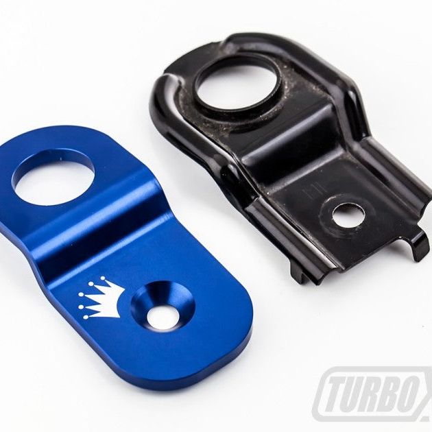 Turbo XS W15-RADSTAY-RED - TXSW15-RADSTAY-RED - Turbo XS 15-16 Subaru WRX/STI Billet Aluminum Radiator Stay - Red - Shipped in Europe - Tuningsupply.com