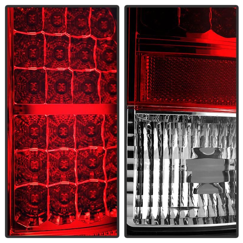 SPYDER 5001542 - SPY5001542 - Spyder Chevy Suburban/Tahoe 1500/2500 00-06 LED Tail Lights Red Clear ALT-YD-CD00-LED-RC - Shipped in Europe - Tuningsupply.com
