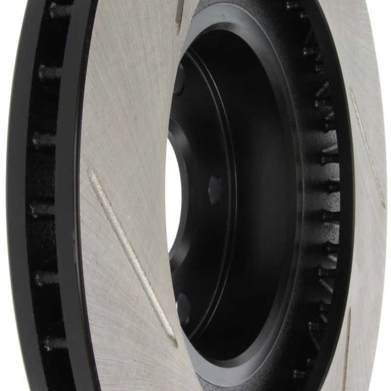 Stoptech 126.47018SL - STO126.47018SL - StopTech Power Slot 02-10 WRX Front Left SportStop Slotted Rotor - Shipped in Europe - Tuningsupply.com