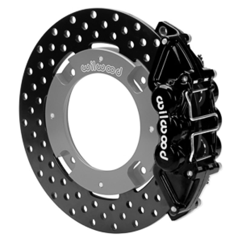Wilwood 140-16629-D - WIL140-16629-D - Wilwood 17-21 Can-Am X3RS Black 6-Piston Rear Kit 11.25in - Drilled Rotors - Shipped in Europe - Tuningsupply.com