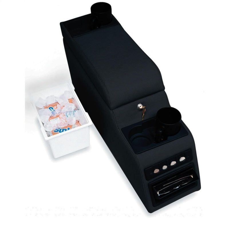 Rampage 31515 - RAM31515 - Rampage 1976-1983 Jeep CJ5 Locking Center Console - Black Denim - Shipped in Europe - Tuningsupply.com