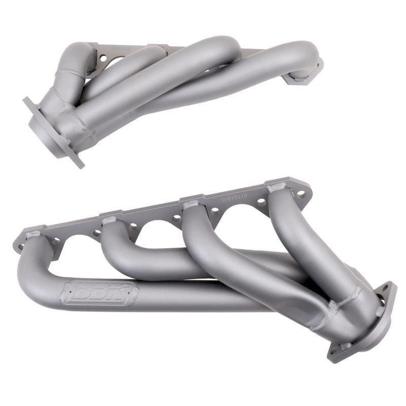BBK 1511 - BBK1511 - BBK 79-93 Mustang 351 Swap Shorty Unequal Length Exhaust Headers - 1-5/8 Titanium Ceramic - Shipped in Europe - Tuningsupply.com