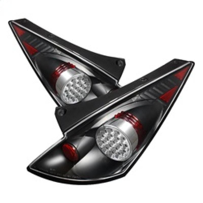 SPYDER 5006714 - SPY5006714 - Spyder Nissan 350Z 03-05 LED Tail Lights Black ALT-YD-N350Z02-LED-BK - Shipped in Europe - Tuningsupply.com