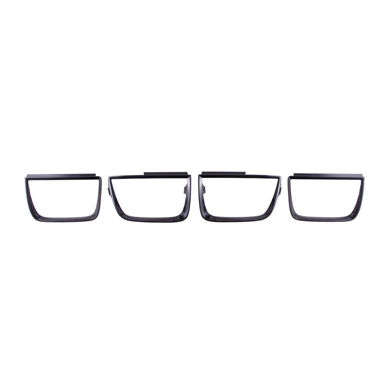 ANZO 351002 - ANZ351002 - ANZO 2010-2013 Chevrolet Camaro Taillight Bezels - 4pc Gloss Black - Shipped in Europe - Tuningsupply.com