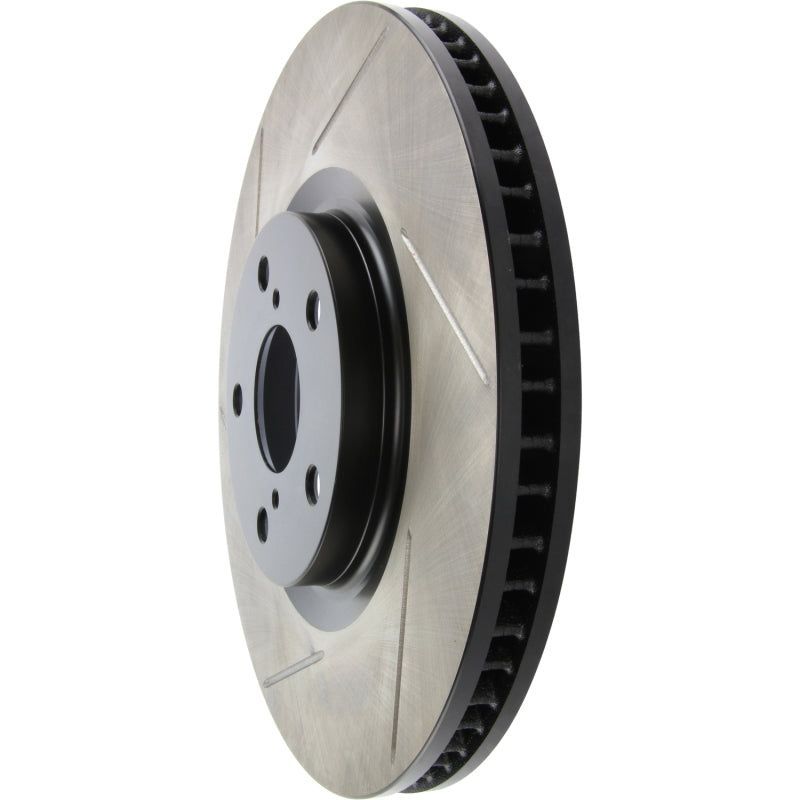 Stoptech 126.44104SR - STO126.44104SR - StopTech Power Slot 5/93-98 Supra Turbo Front Right SportStop Slotted Rotor - Shipped in Europe - Tuningsupply.com