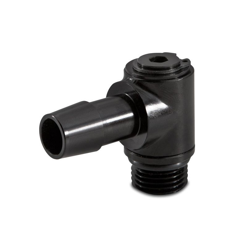 Mishimoto MMFT-M16-10SBK - MISMMFT-M16-10SBK - Mishimoto 90 Degree Banjo Swivel M16x1.5 1/2in. Barbed Fitting - Shipped in Europe - Tuningsupply.com