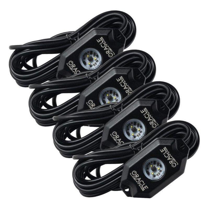 ORACLE Lighting 5875-001 - ORL5875-001 - Oracle Underbody Wheel Well Rock Light Kit - White (4PCS) - 5000K - Shipped in Europe - Tuningsupply.com