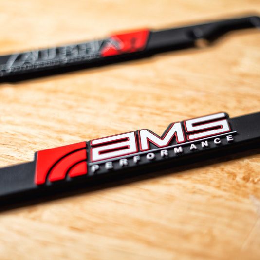 AMS AMS.00.16.0003-1 - AMSAMS.00.16.0003-1 - AMS Performance AMS / Alpha License Plate Frame - Shipped in Europe - Tuningsupply.com