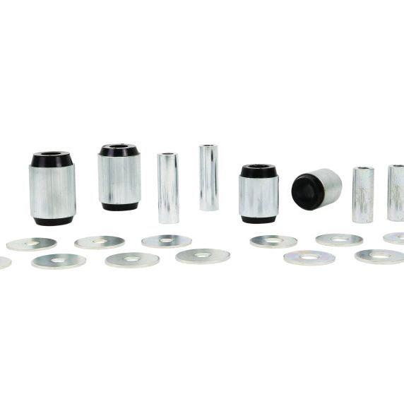 Whiteline W53312 - WHLW53312 - Whiteline Plus 02-09 Lexus GX470 / 06+ Toyota FJ Cruiser Fr C/A - Lwr Inner Front & Rear Bushing Kit - Shipped in Europe - Tuningsupply.com