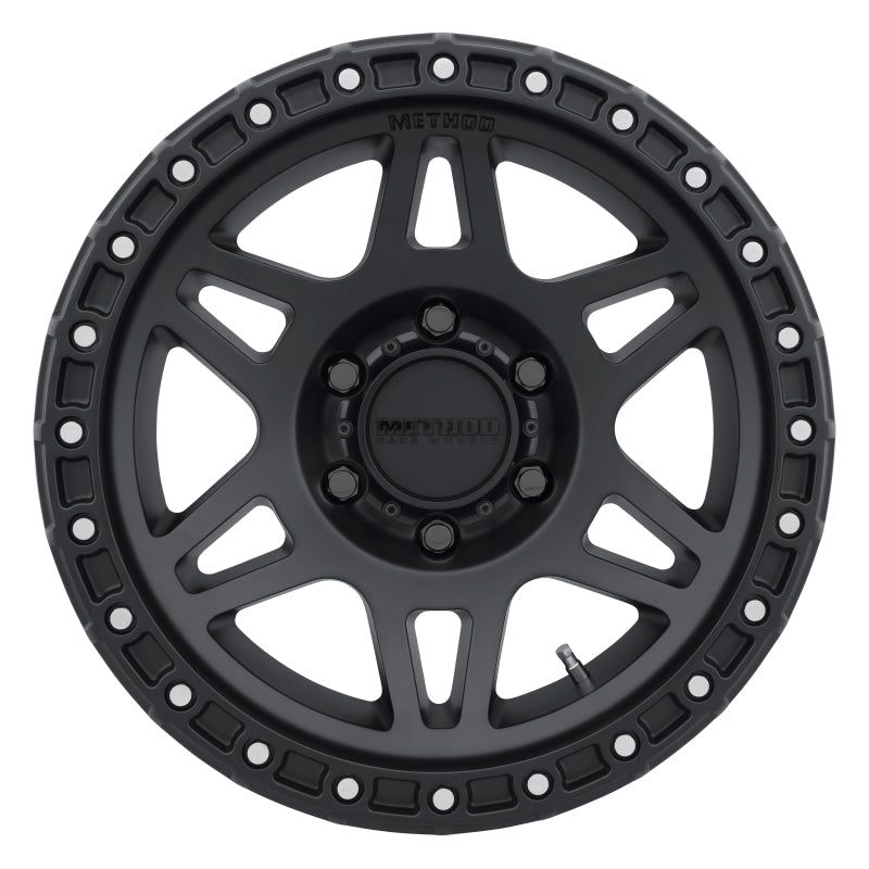 Method Wheels MR31278560500 - MRWMR31278560500 - Method MR312 17x8.5 0mm Offset 6x5.5 106.25mm CB Matte Black Wheel - Shipped in Europe - Tuningsupply.com