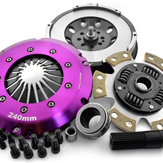 XCLUTCH XKBM24565-1R - XCLXKBM24565-1R - XClutch 07-10 BMW 335i Base 3.0L Stage 2R Extra HD Sprung Ceramic Clutch (8 Bolt/PB in Input Shaft) - Shipped in Europe - Tuningsupply.com