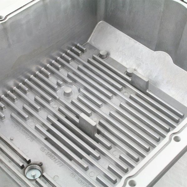 aFe 46-70122-1 - AFE46-70122-1 - aFe Transmission Pan (Black); Ford Diesel Trucks 03-10 V8-6.0/6.4L (td) - Shipped in Europe - Tuningsupply.com