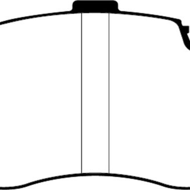 EBC DP32370C - EBCDP32370C - EBC 15-19 BMW X5M 4.4TT (F85) Redstuff Front Brake Pads - Shipped in Europe - Tuningsupply.com