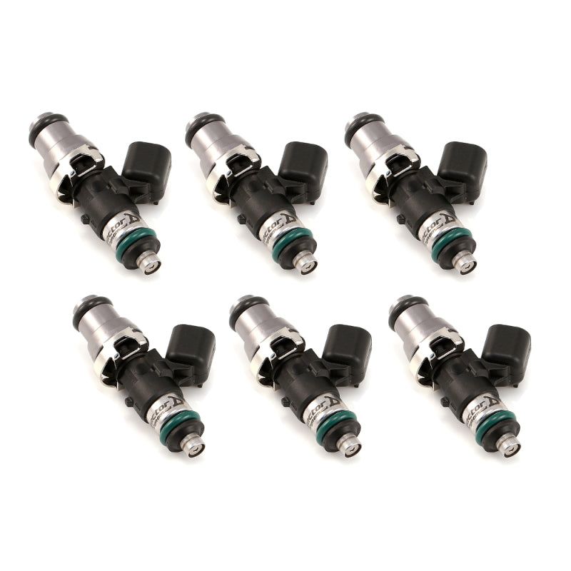 Injector Dynamics 1300.48.14.14.6 - IDX1300.48.14.14.6 - Injector Dynamics 1340cc Injectors - 48mm Length - 14mm Grey Top - 14mm Lower O-Ring (Set of 6) - Shipped in Europe - Tuningsupply.com