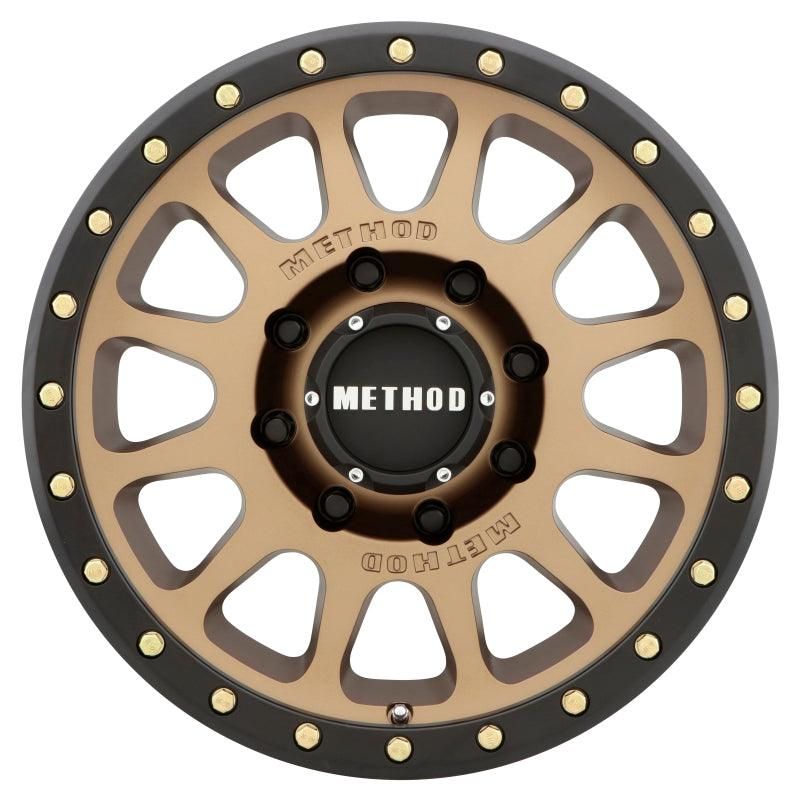 Method Wheels MR30589088918H - MRWMR30589088918H - Method MR305 NV HD 18x9 +18mm Offset 8x180 130.81mm CB Method Bronze/Black Street Loc Wheel - Shipped in Europe - Tuningsupply.com