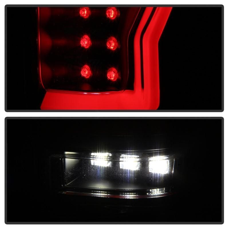 SPYDER 5084187 - SPY5084187 - Spyder Ford F150 04-08 Styleside Tail Light V2 - LED - Black Smoke ALT-YD-FF15004V2-LBLED-BSM - Shipped in Europe - Tuningsupply.com