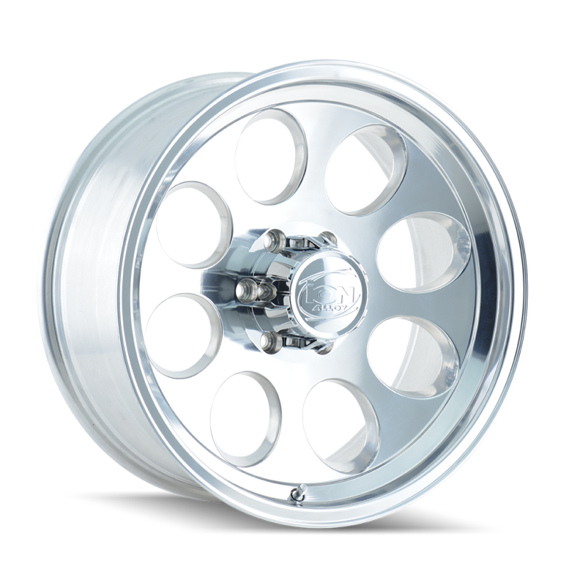 ION Wheels 171-7981P - ION171-7981P - ION Type 171 17x9 / 8x165.1 BP / 0mm Offset / 130.8mm Hub Polished Wheel - Shipped in Europe - Tuningsupply.com