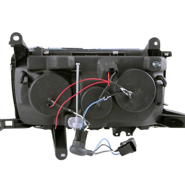 ANZO 111092 - ANZ111092 - ANZO 1991-1994 Toyota Land Cruiser Crystal Headlights w/ Halo Chrome - Shipped in Europe - Tuningsupply.com