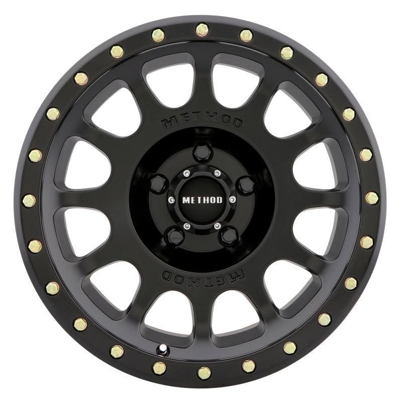Method Wheels MR30578512500 - MRWMR30578512500 - Method MR305 NV 17x8.5 0mm Offset 5x4.5 83mm CB Matte Black Wheel - Shipped in Europe - Tuningsupply.com