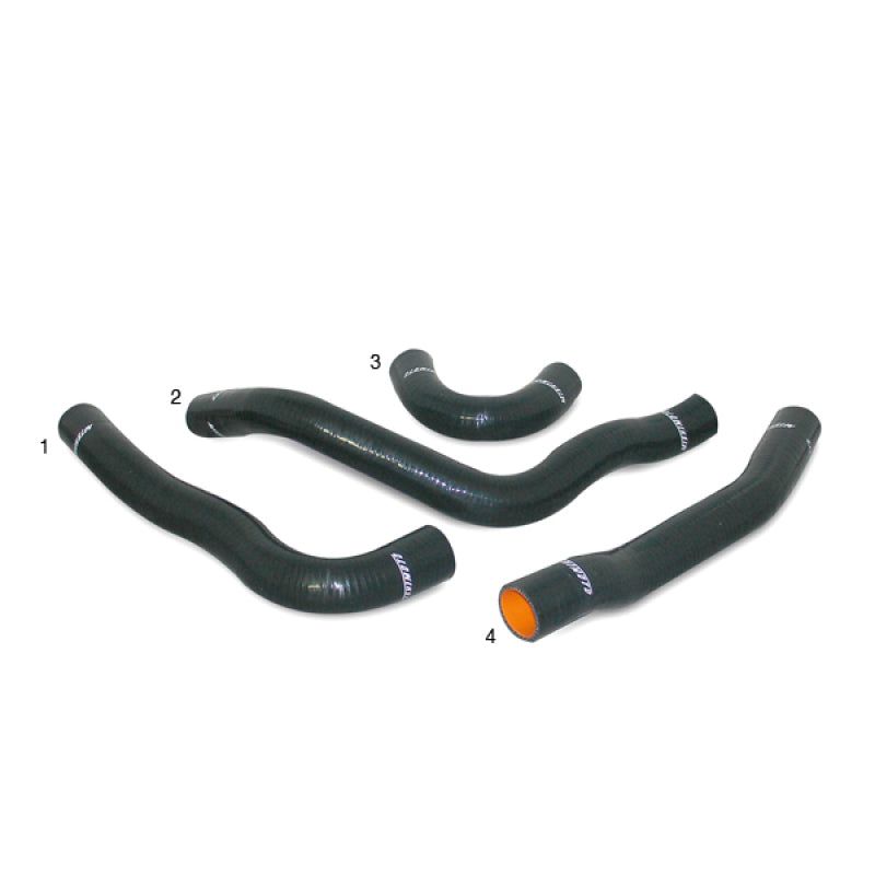 Mishimoto MMHOSE-EVO-10BK - MISMMHOSE-EVO-10BK - Mishimoto Mitsubishi EVO X Black Silicone Hose Kit - Shipped in Europe - Tuningsupply.com