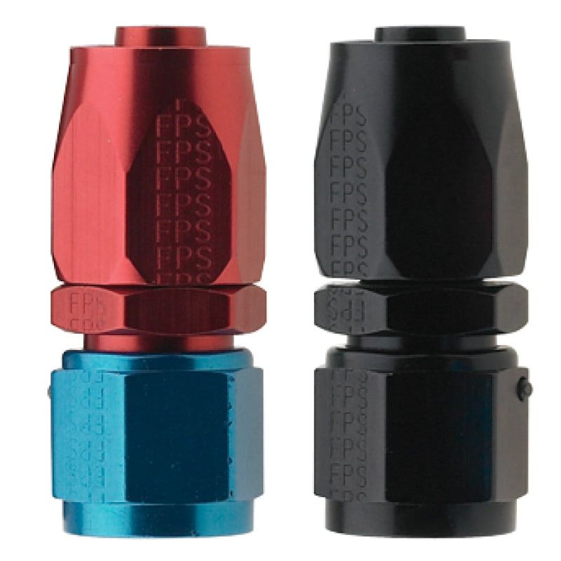 Fragola 220104-BL - FRA220104-BL - Fragola -4AN Straight Pro-Flow Hose End - Black - Shipped in Europe - Tuningsupply.com